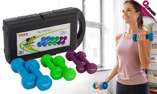 10kg Fitbell Set with Storage Case!